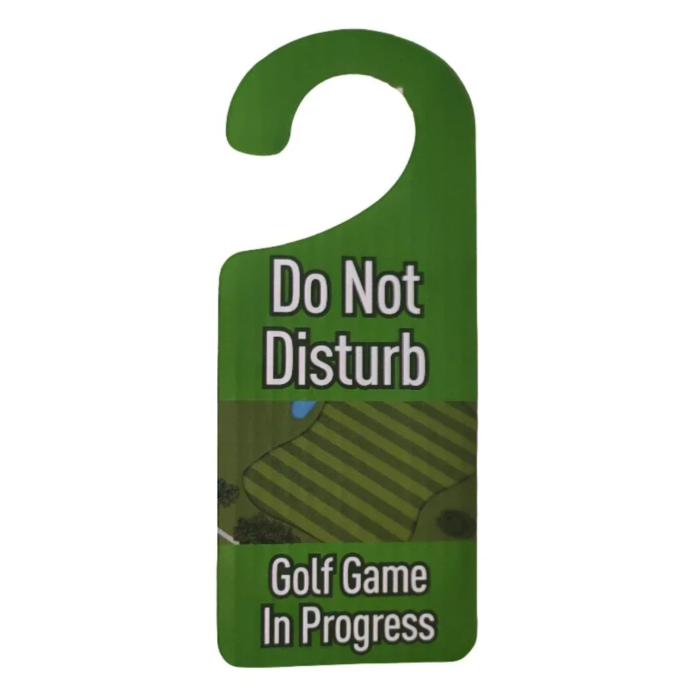 Dusor Toilet Golf Game Funny Gifts for Men (Green, Club, Balls, Hole, Tee, Sign)